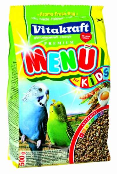 Vitakraft Premium Menü Junior für Wellensittiche 500g