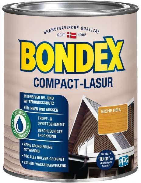 Bondex Compact Lasur Eiche hell 0,75l