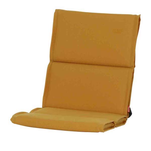 Sesselauflage Stella Uni gelb 100 cm