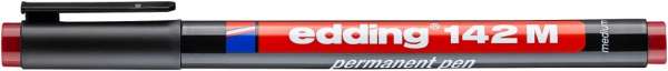 Edding 142 M Permanenter Folienschreiber rot