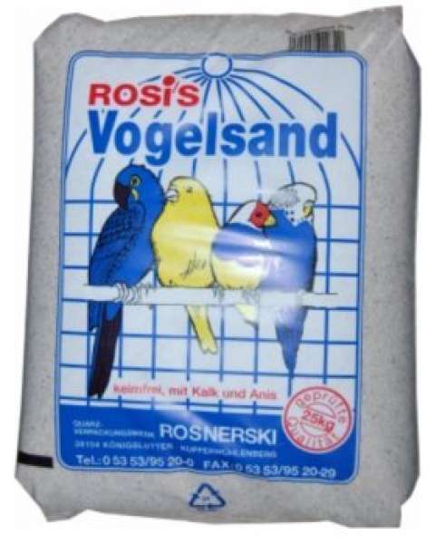 Rosnerski Rosis 25kg Vogelsand fein