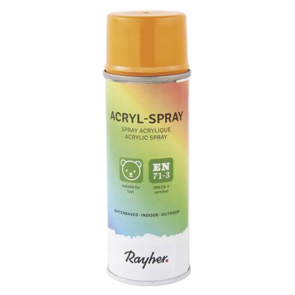 Acryl Spray sonnengelb 200ml
