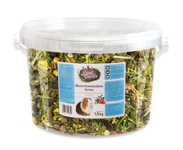 LandPartie Meerschweinchenfutter 1,9kg Eimer