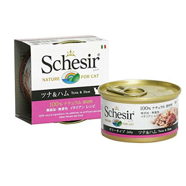 Schesir Jelly Thunfisch+Schinken 85g