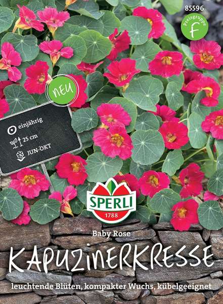 Sperli Kapuzinerkressesamen Baby Rose