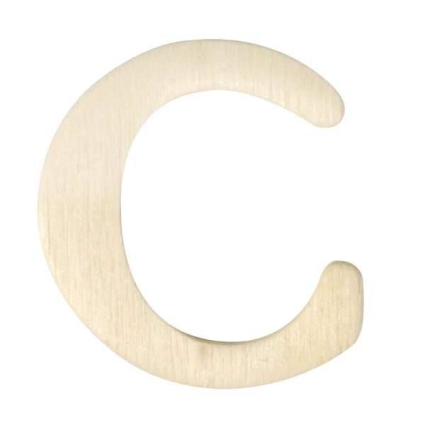 Holz Buchstaben D04cm C