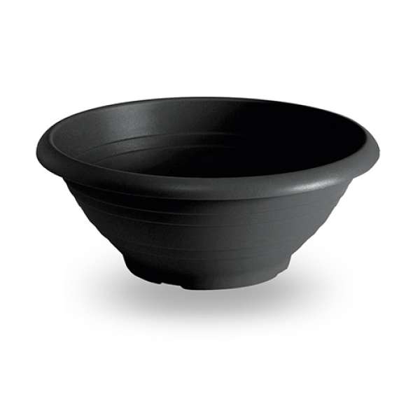 Schale Campana 40cm anthrazit