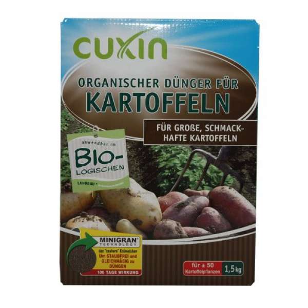 CUXIN DCM Organischer Dünger für Kartoffeln 1,5 kg