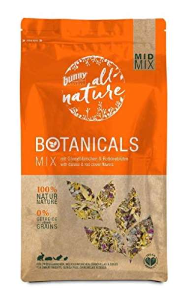 Bunny nature 120 GR botanicals Mix madelief/rode klaver bloesem