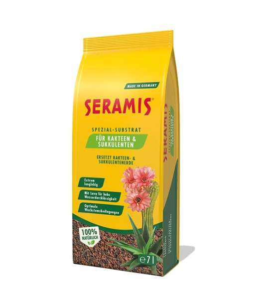 Seramis Substrat für Kakteen & Sukkulenten 2,5 L