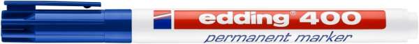 edding 400 Permanentmarker blau