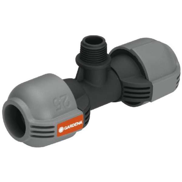 T-Stück 25mm x 1/2Z AG SP