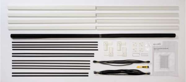 Insektenschutz-Fenster TELESCOPE 140x150 cm, weiß