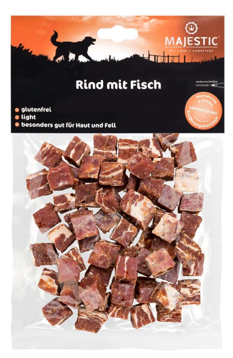 Majestic Snack Ente mit Fisch 150g Hundeleckerli & Snacks Hund
