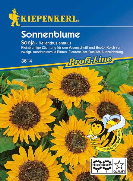 Kiepenkerl, Sonnenblumensamen Sonja, F1