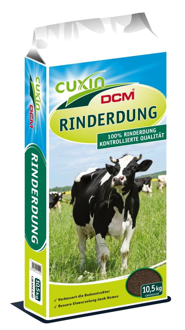 Cuxin Rinderdung 10,5 kg, Granulat | Bio-Dnger | Dnger | Pflanzenzubehr  | Online-Gartencenter