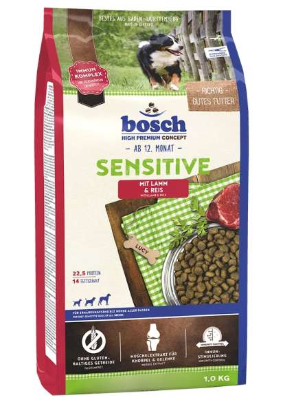Bosch Sensitive Lamm & Reis, 1 kg