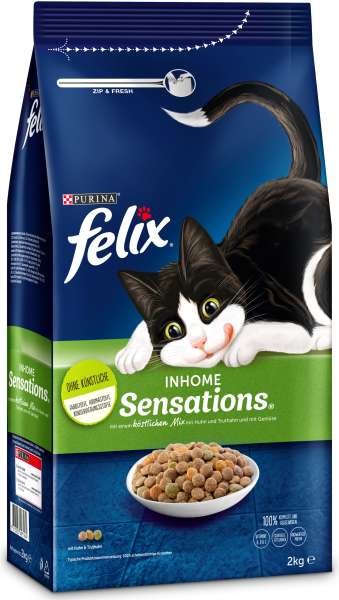 Felix Inhome Sensations Katzenfutter, 2 kg