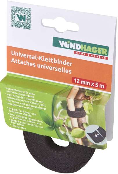 Windhager Universal Klettbinder 12 mm x 5 m