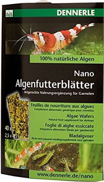 Dennerle Nano Algenfutterblätter