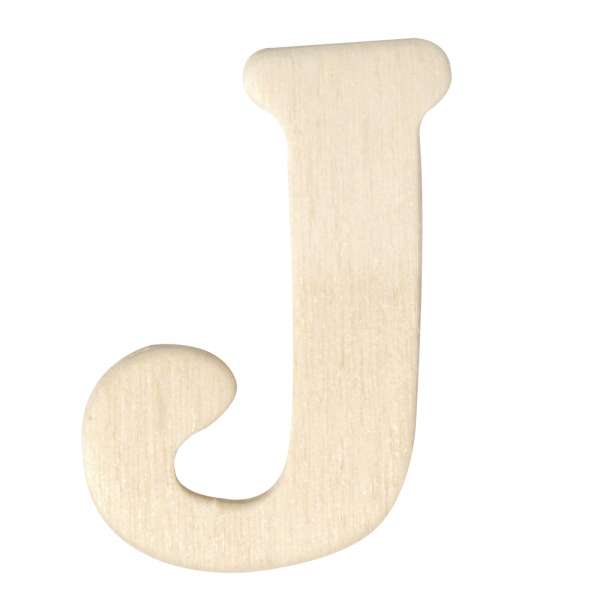 Holz Buchstaben D04cm J