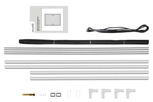 Fenster PREMIUM, max. 100 x 120 cm, weiß