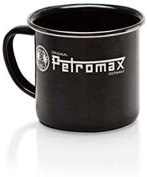 Petromax Emaille-Becher, schwarz