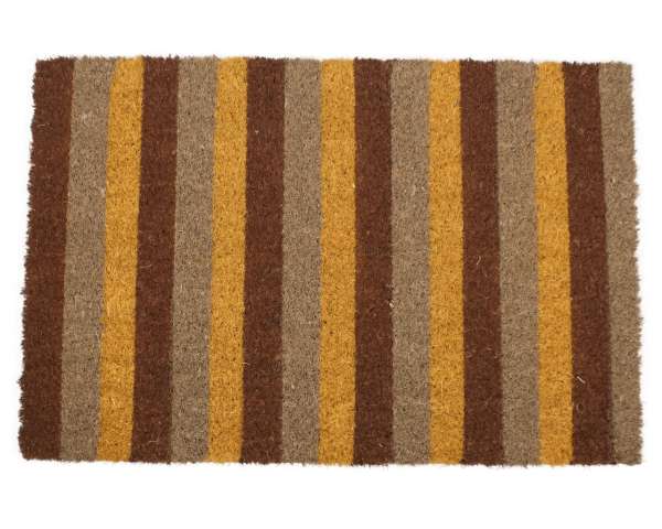 Fußmatte Streifen natur 40 x 60 cm