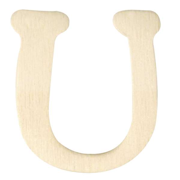 Holz Buchstaben D04cm U