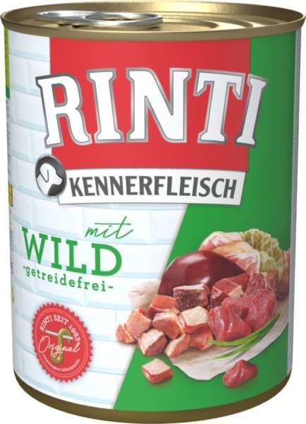 Rinti Kennerfleisch Wild, 800 g Dose