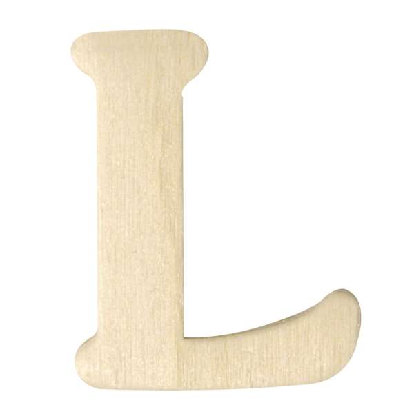Holz Buchstaben D04cm L