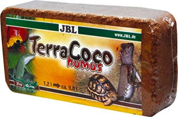 JBL TerraCoco Humus Bodengrund für Terrarien 600g