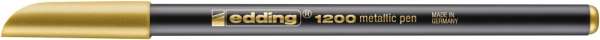 edding 1200 metallic Fasermaler gold