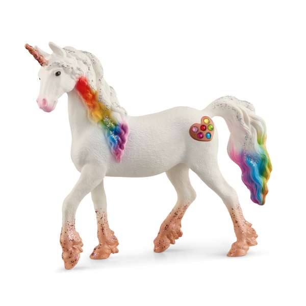Schleich Regenbogeneinhorn Hengst