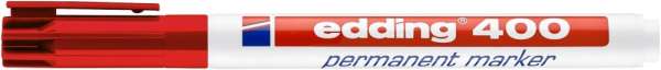 edding 400 Permanentmarker rot