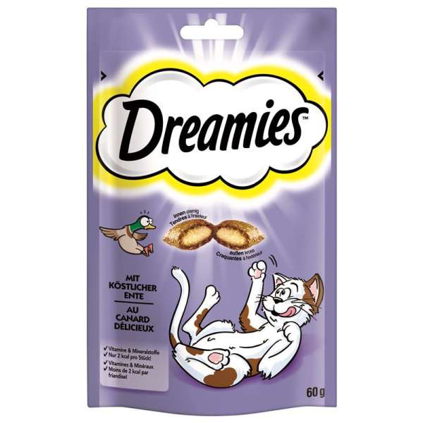 Dreamies 60g mit Ente