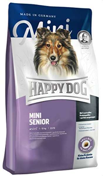 Happy Dog Hundefutter Mini Senior, 4 kg, L