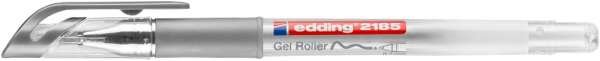 edding-2185 Gel Roller silber