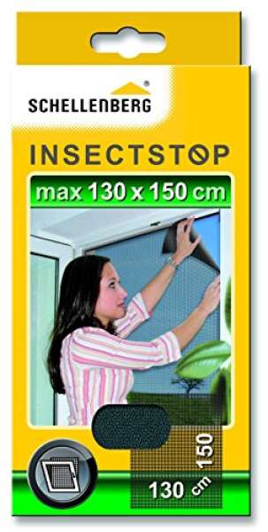 Fliegengitter 130 x 150 cm anthrazit