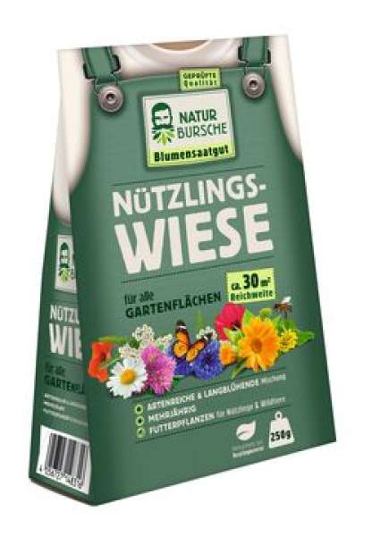 Naturbursche Blumensaatgut Nützlingswiese 250g