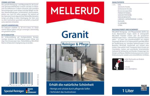 Mellerud Granit Reiniger & Pflege 1,0 l