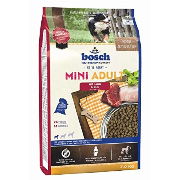 Bosch Mini Adult Lamm und Reis, 3 kg
