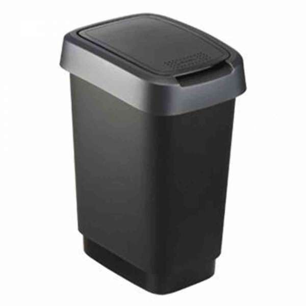 Swingeimer Twist schwarz/dunkelsilber