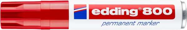 edding 800 Permanentmarker rot
