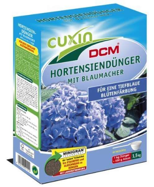 CUXIN DCM Hortensiendünger mit Blaumacher 1,5 kg