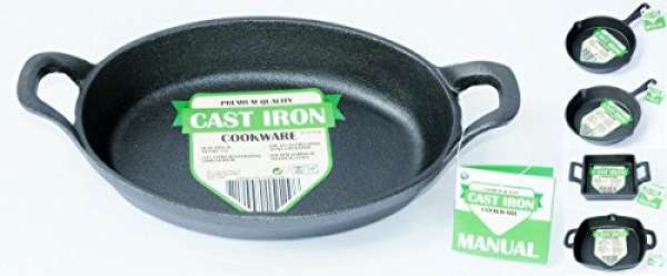 Servierpfanne Guss oval 21,5cm