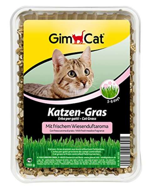 GimCat Katzen-Gras mit Wiesenduft 150g