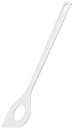 Fackelmann Rührlöffel mit Loch Blanca, Kochlöffel, 30 cm