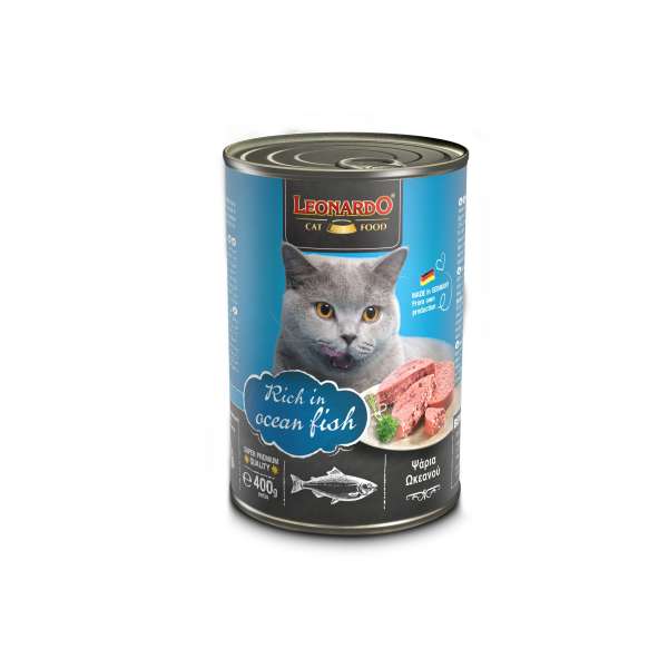 Leonardo Naßfutter 400g Seefisch
