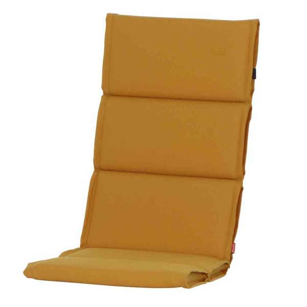 Sesselauflage Stella Uni gelb 120 cm
